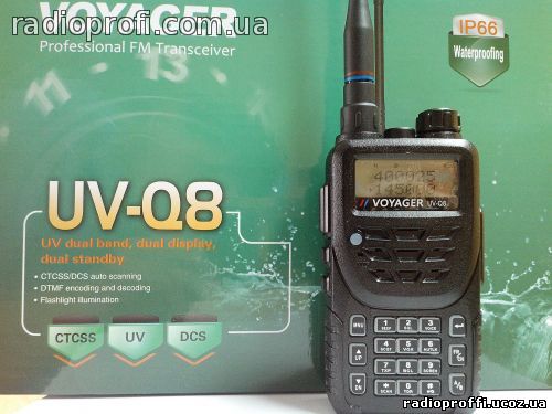 Рации с водозащитой VOYAGER UV-Q8